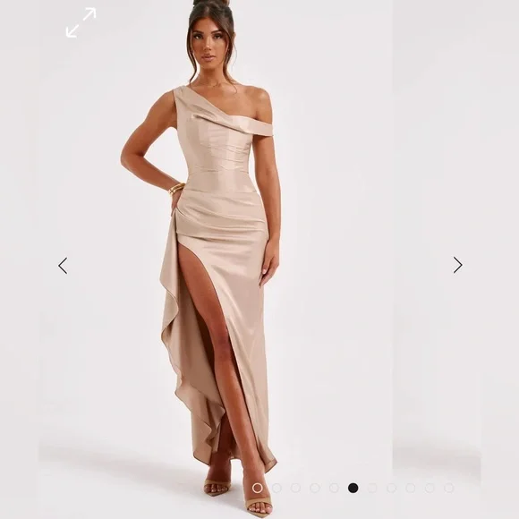 Babyboo Juliene Maxi Dress - Champaign XS - Picture 4 of 4